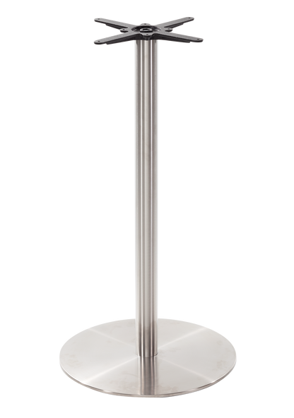 Flat Round SS Poseur Base