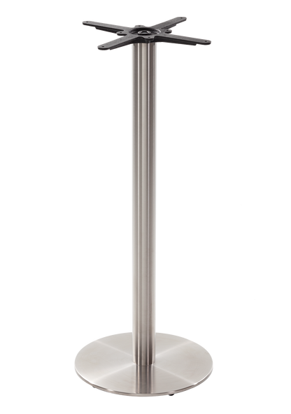 Flat Round SS Poseur Base