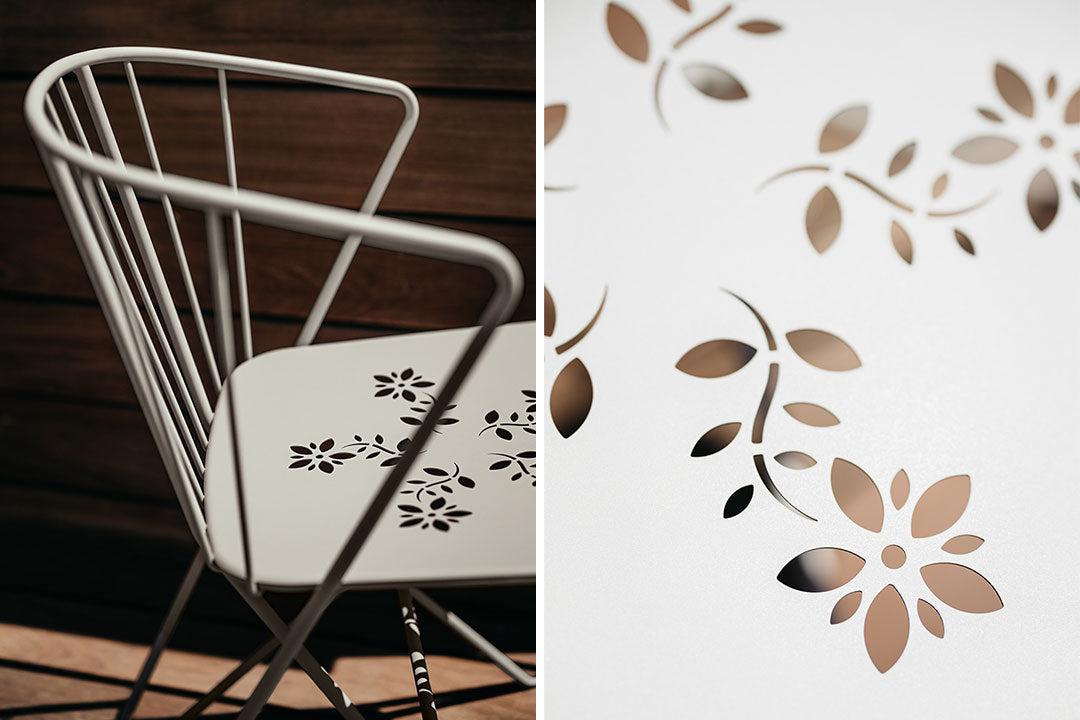 Flower 7100 Perforated Armchair