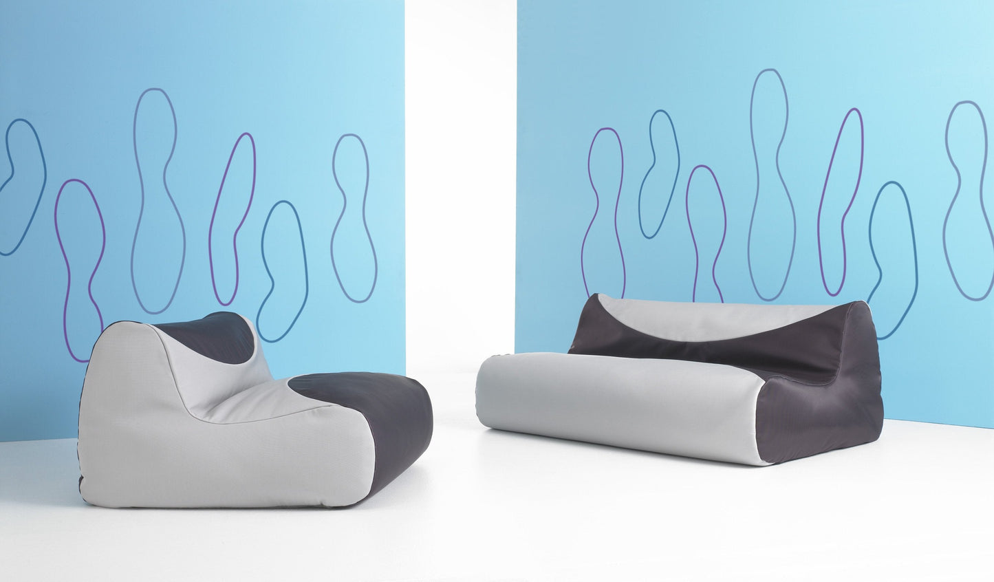 Fluid Bean Bag Sofa-Contract Furniture Store for hospitality, leisure & commercial projects