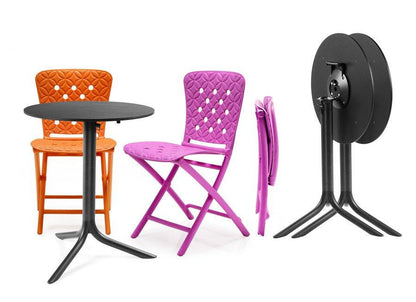 Flute Flip Top Dining Base