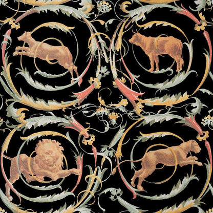 Fresce Anthracite Wallpaper