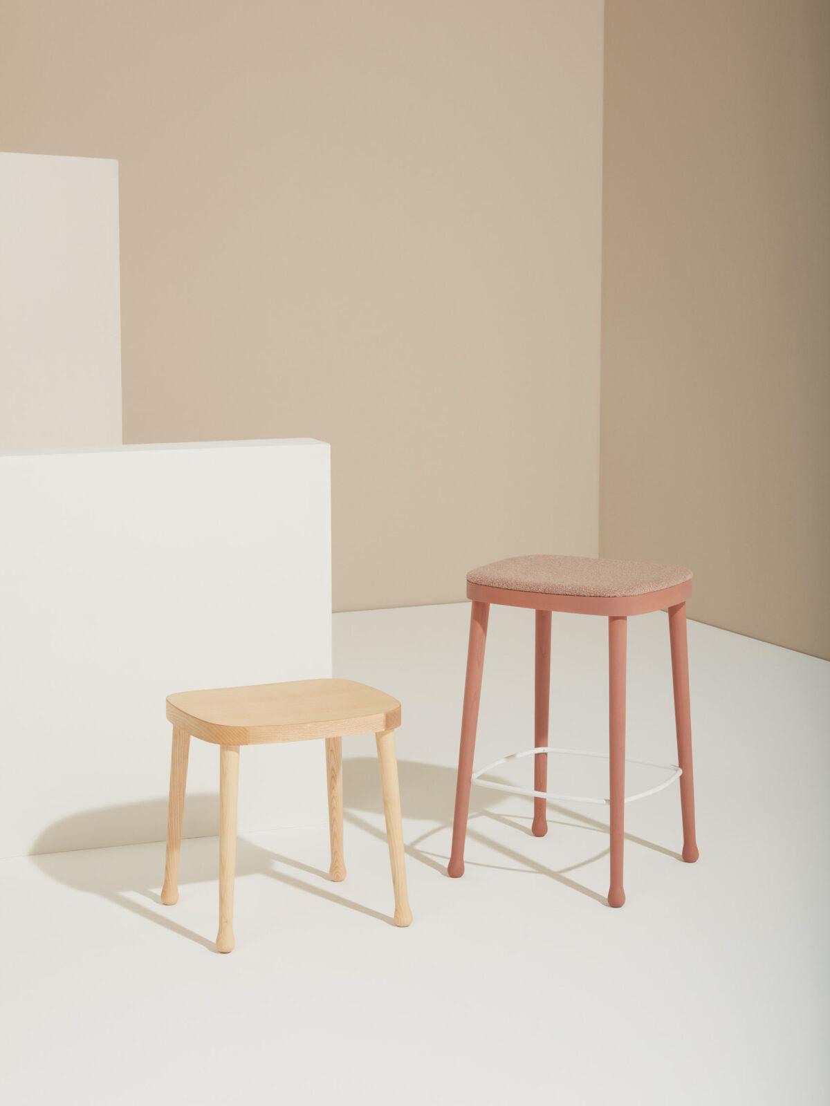 Frisée 256 Low Stool-Contract Furniture Store for hospitality, leisure & commercial projects