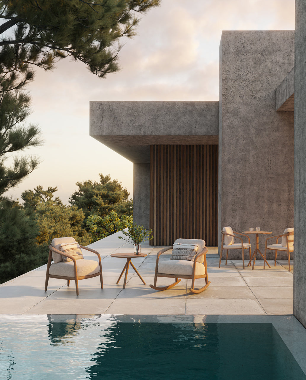 Fusta 54876 Small Lounge Chair