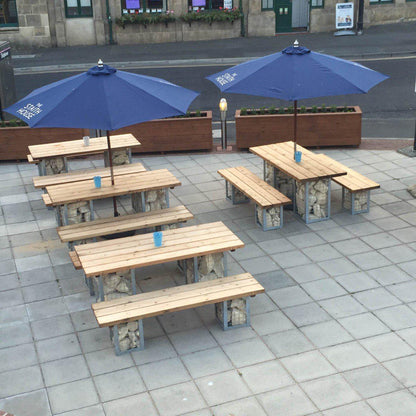 Gabion Bench