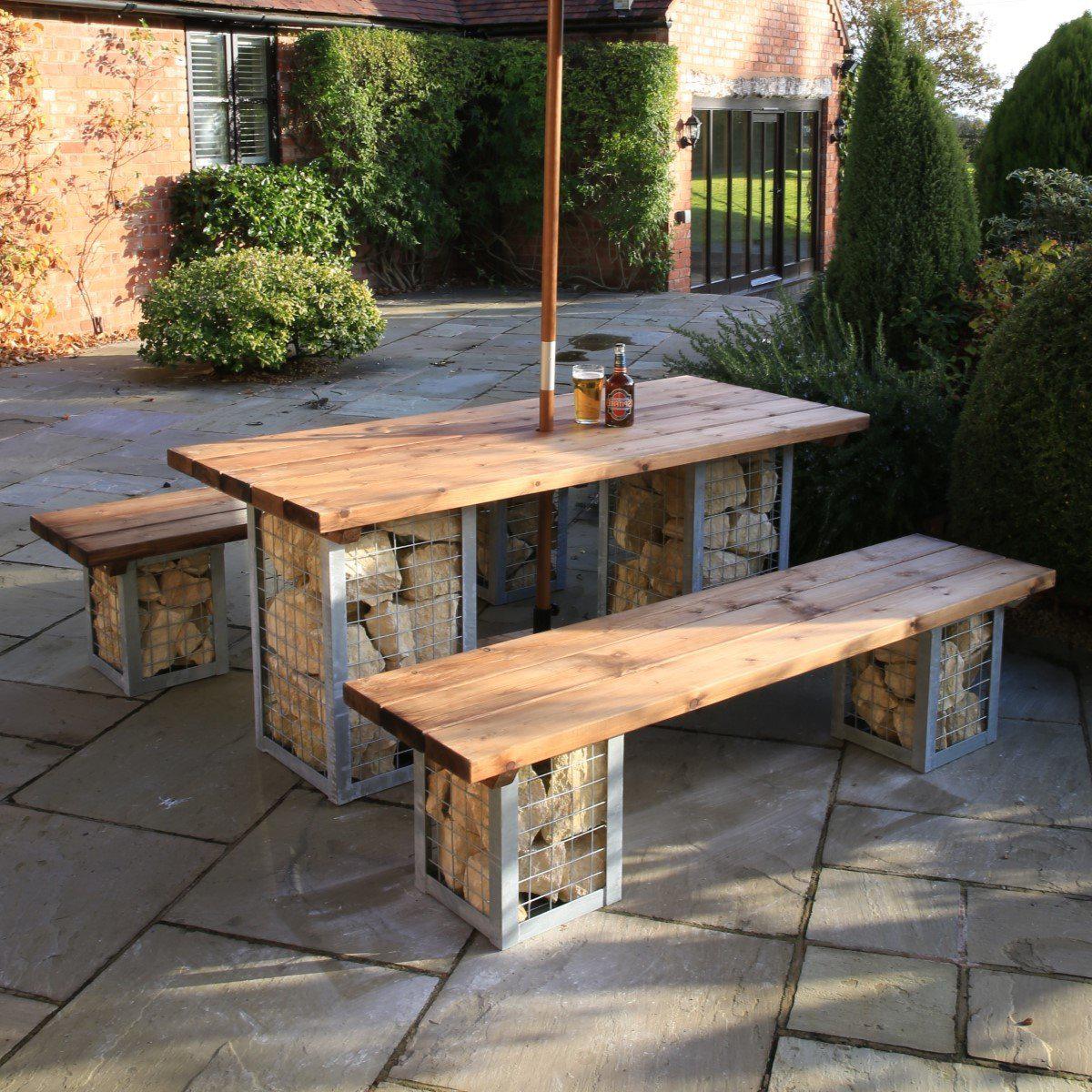 Gabion Dining Table