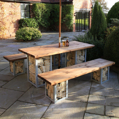 Gabion Dining Table