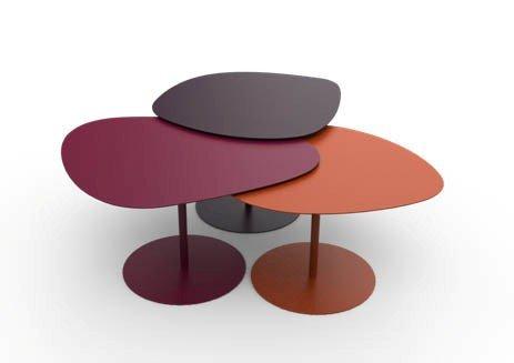 Galet Low Tables-Matière Grise-Contract Furniture Store
