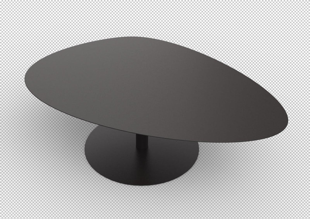 Galet XL Low Table-Matière Grise-Contract Furniture Store