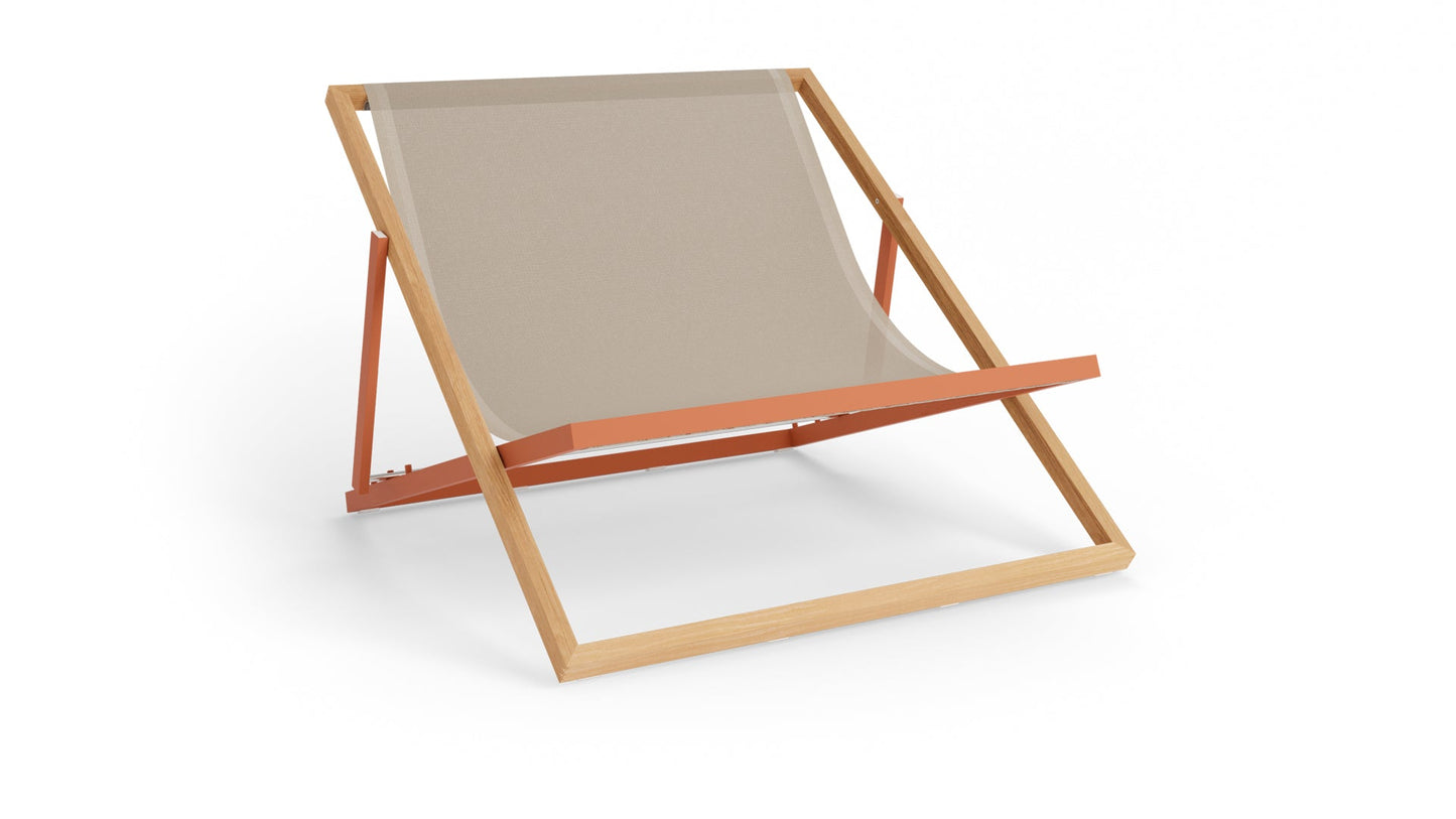 Gandula Double Deckchair-Contract Furniture Store for hospitality, leisure & commercial projects