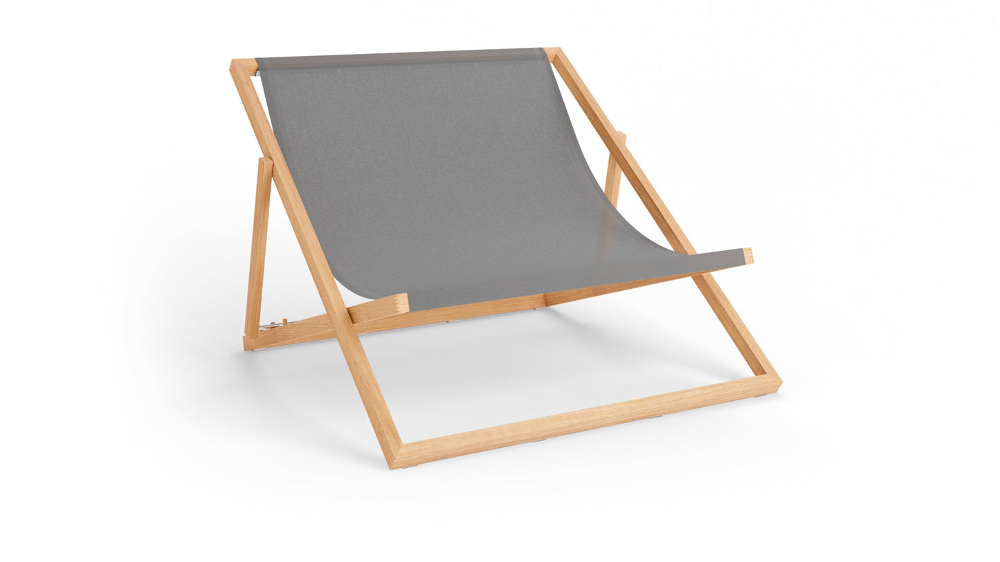 Gandula Double Deckchair-Contract Furniture Store for hospitality, leisure & commercial projects