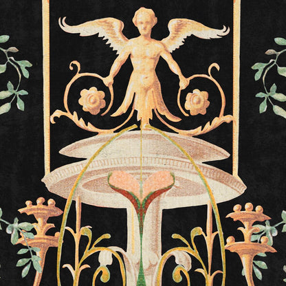 Gardens of Pompeii Wallpaper