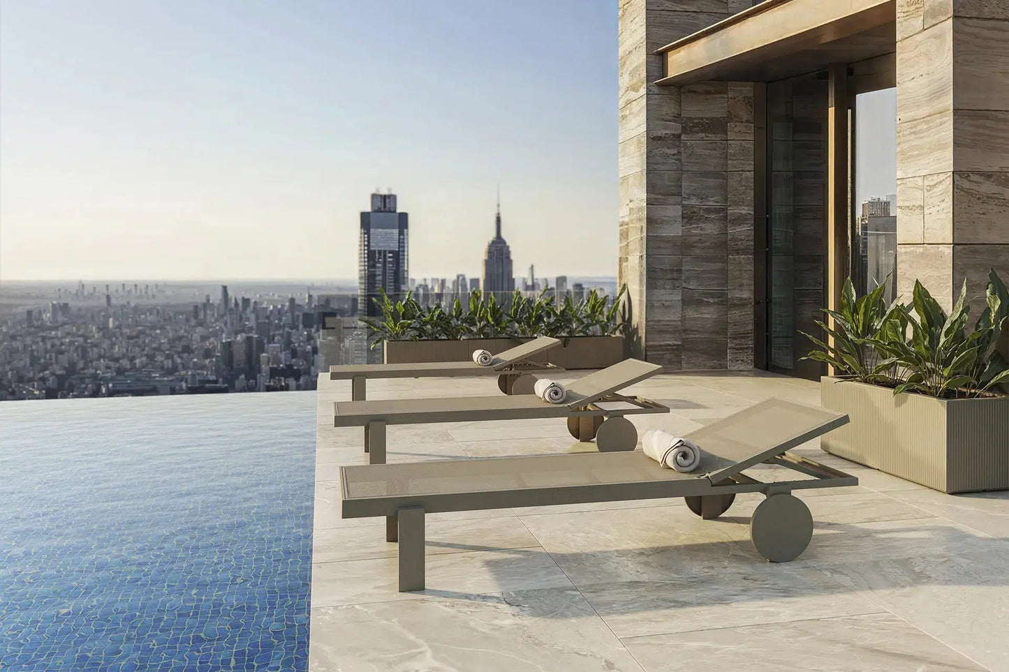 Gatsby Sun Lounger-Contract Furniture Store for hospitality, leisure & commercial projects