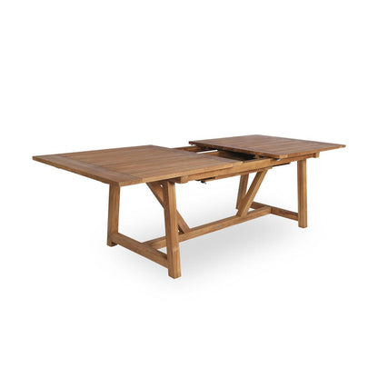 George Teak Rectangular Dining Table-Contract Furniture Store for hospitality, leisure & commercial projects