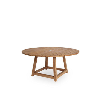 George Teak Round Dining Table-Contract Furniture Store for hospitality, leisure & commercial projects