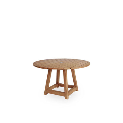 George Teak Round Dining Table-Contract Furniture Store for hospitality, leisure & commercial projects