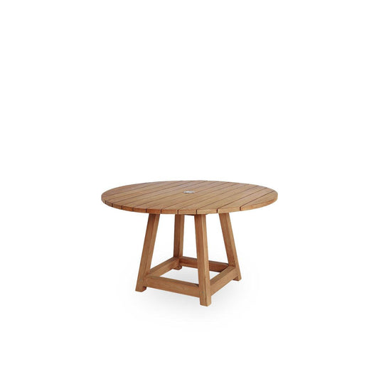 George Teak Round Dining Table-Contract Furniture Store for hospitality, leisure & commercial projects
