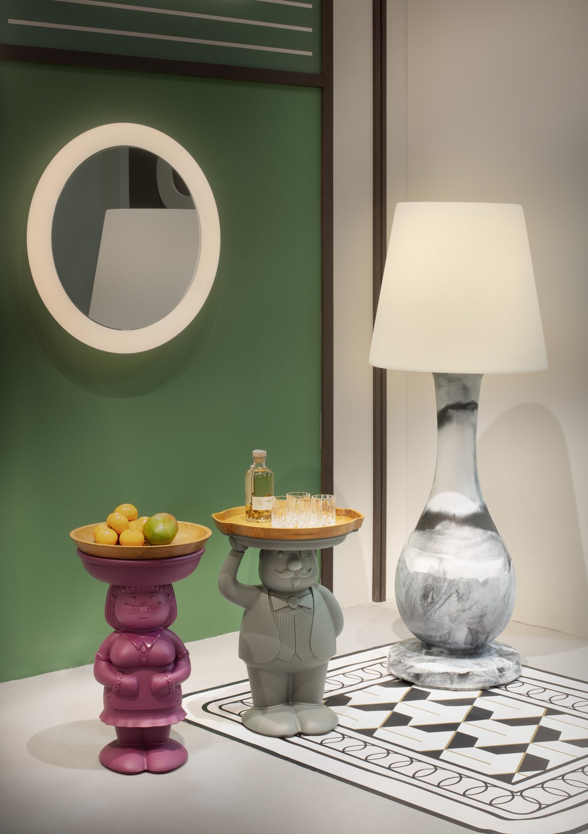 Giotto Mirror-Slide Design-Contract Furniture Store