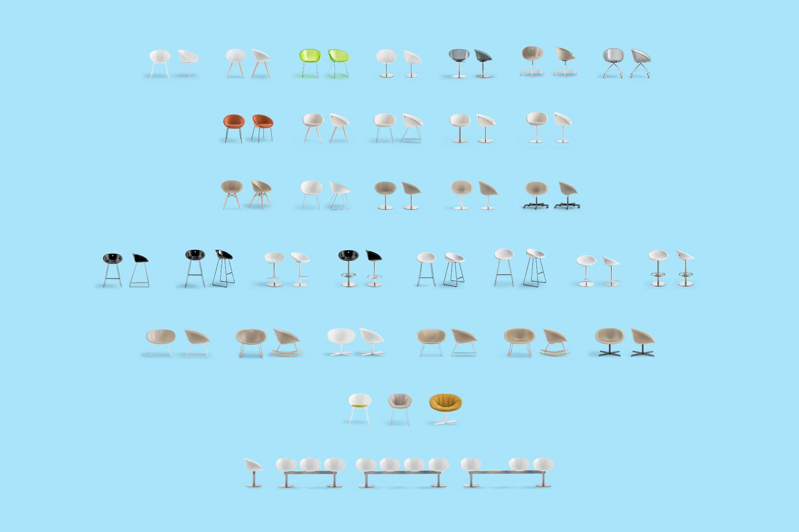 Gliss 950/951 Chair-Contract Furniture Store for hospitality, leisure & commercial projects