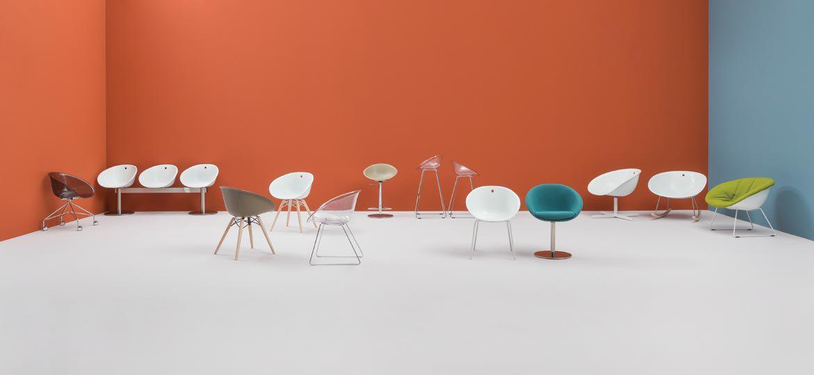 Gliss Soft Chair c/w Metal Legs-Pedrali-Contract Furniture Store