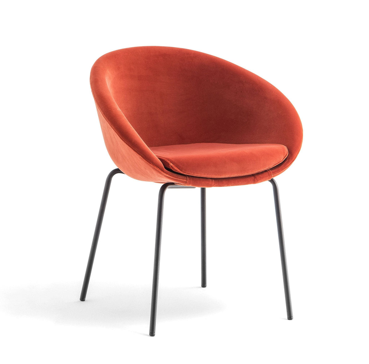 Gliss Soft Chair c/w Metal Legs-Pedrali-Contract Furniture Store