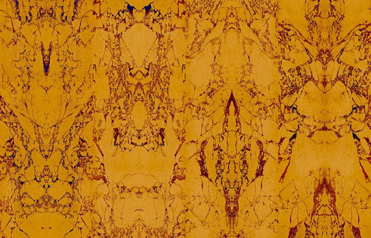Gold Metallic Marble Wallpaper