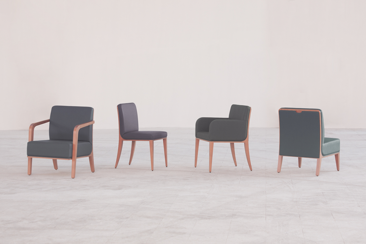 Golden Side Chair