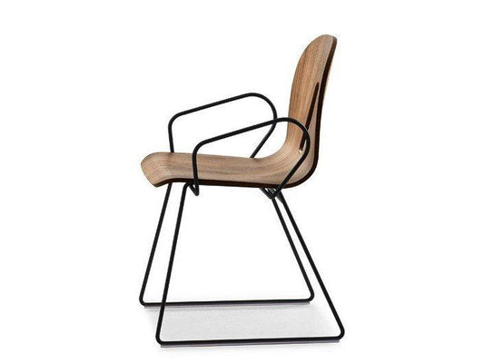 Gotham Woody Sled Armchair