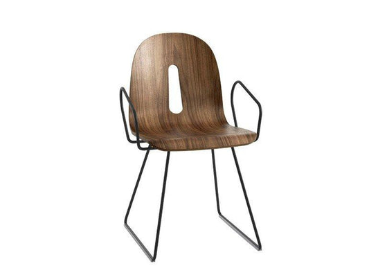 Gotham Woody Sled Armchair
