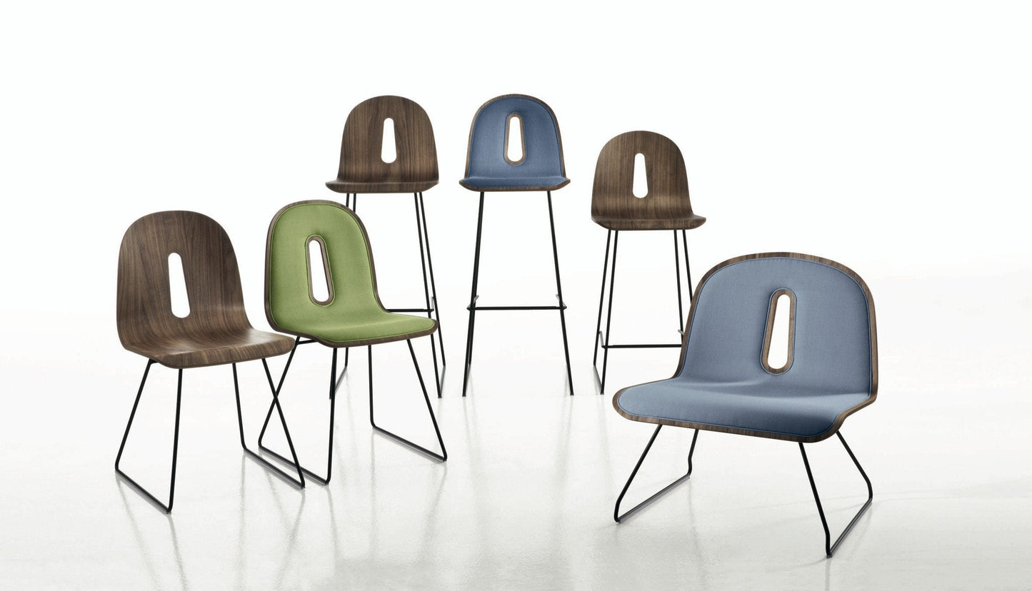 Gotham Woody Sled Side Chair