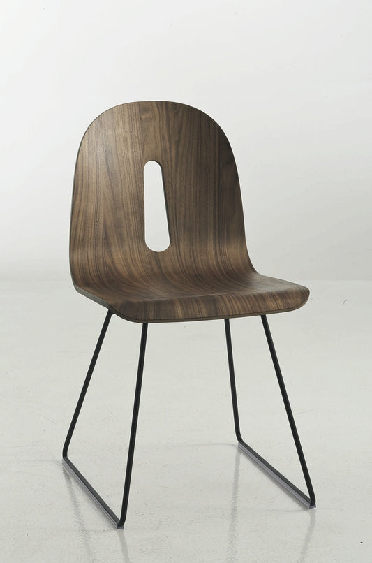 Gotham Woody Sled Side Chair-Contract Furniture Store for hospitality, leisure & commercial projects