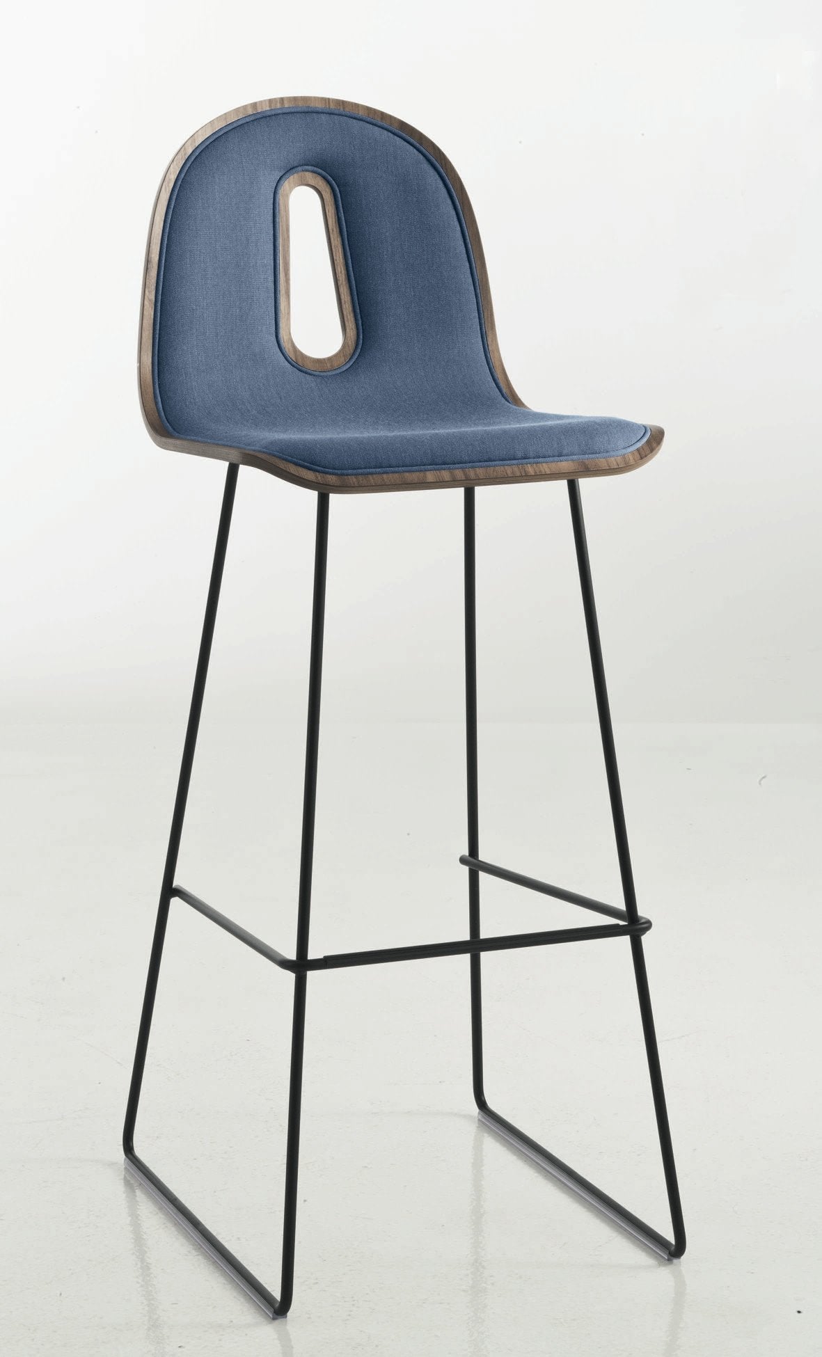 Gotham Woody U Sled High Stool
