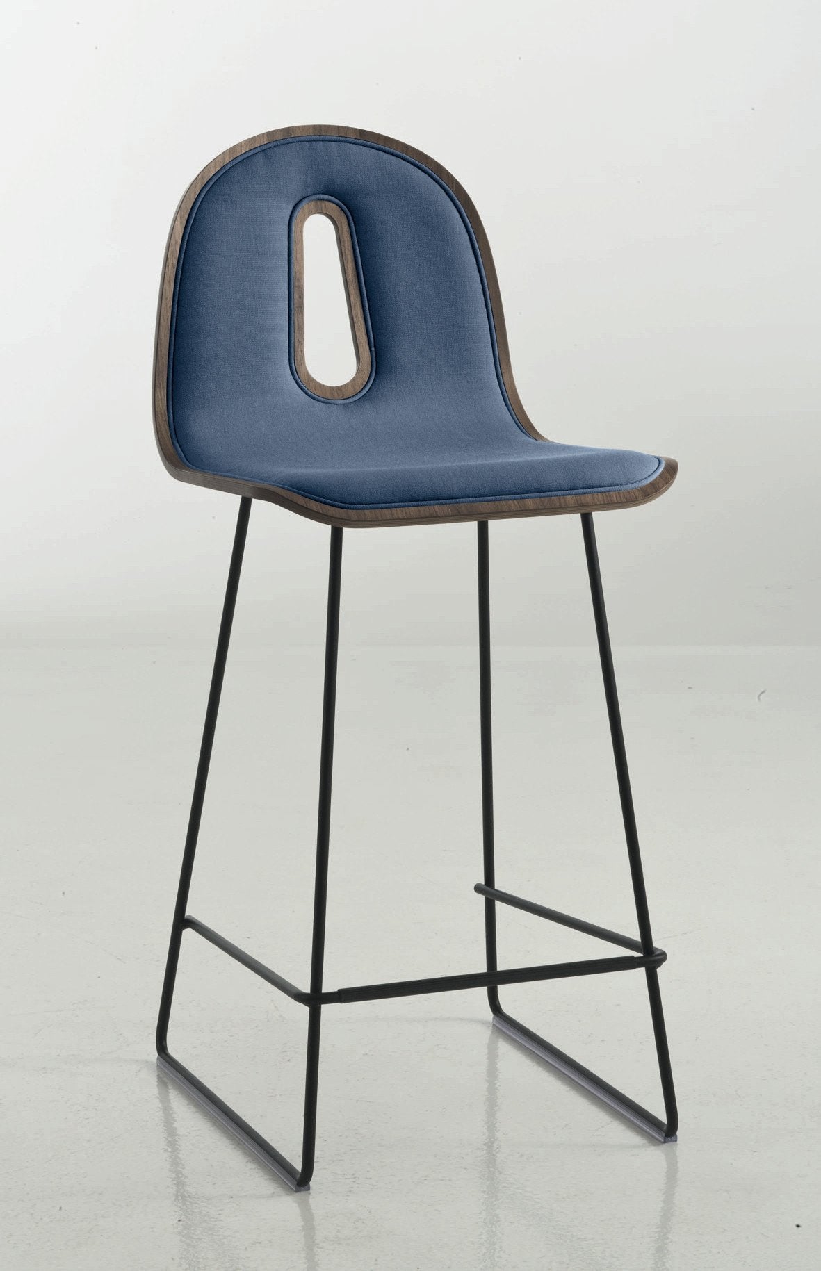 Gotham Woody U Sled High Stool