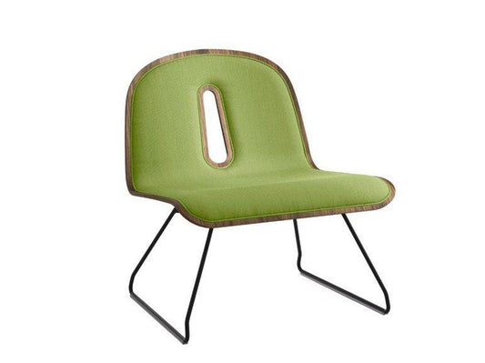 Gotham Woody U Sled Lounge Chair