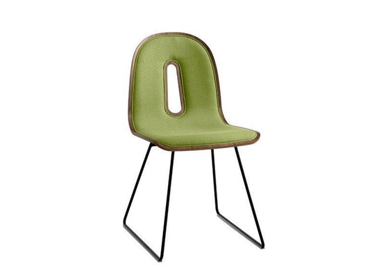 Gotham Woody U Sled Side Chair