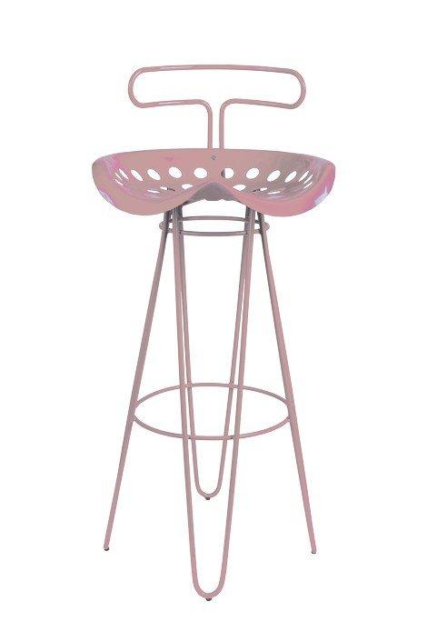 Gouvy Back High Stool