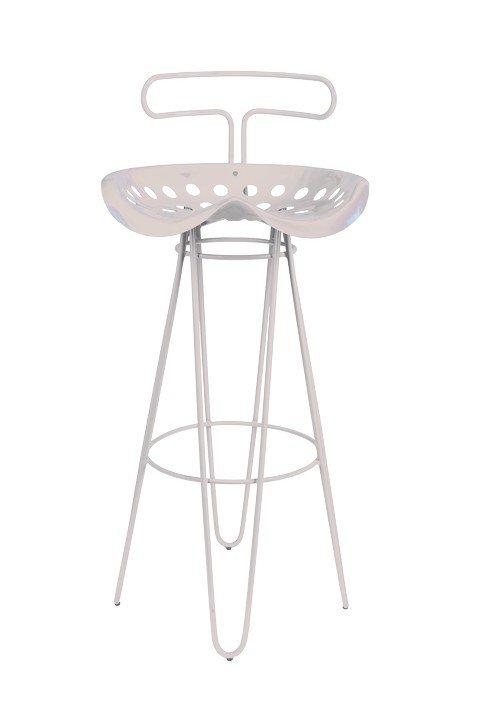 Gouvy Back High Stool