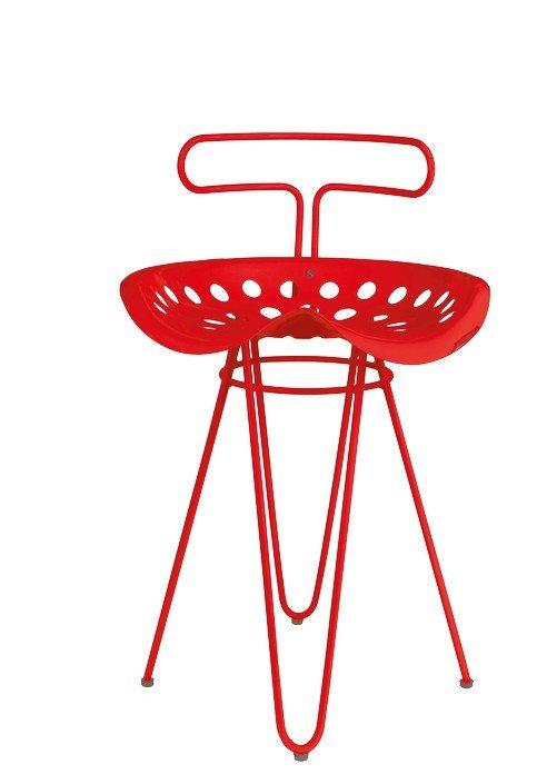 Gouvy Back Low Stool-Contract Furniture Store for hospitality, leisure & commercial projects