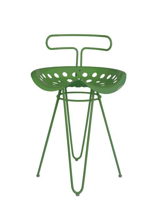 Gouvy Back Low Stool-Contract Furniture Store for hospitality, leisure & commercial projects