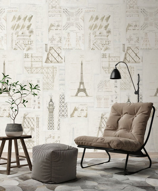 Grand Eiffel Wallpaper-Contract Furniture Store for hospitality, leisure & commercial projects