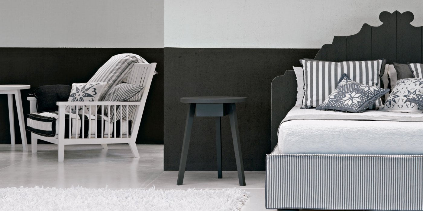 Gray 45 Bedside Table