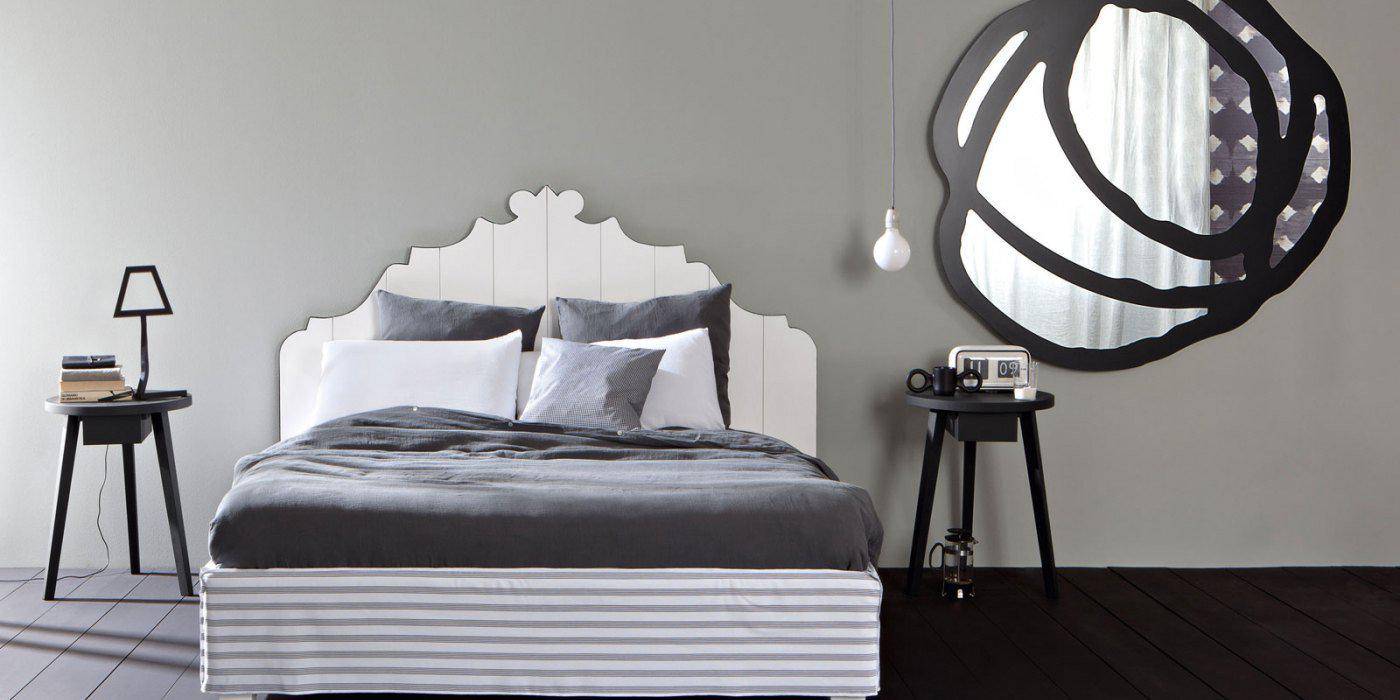 Gray 80 Double Bed