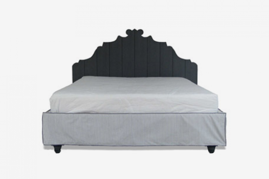 Gray 80 Double Bed-Gervasoni-Contract Furniture Store