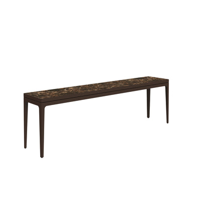 Grid Ceramic Console Table