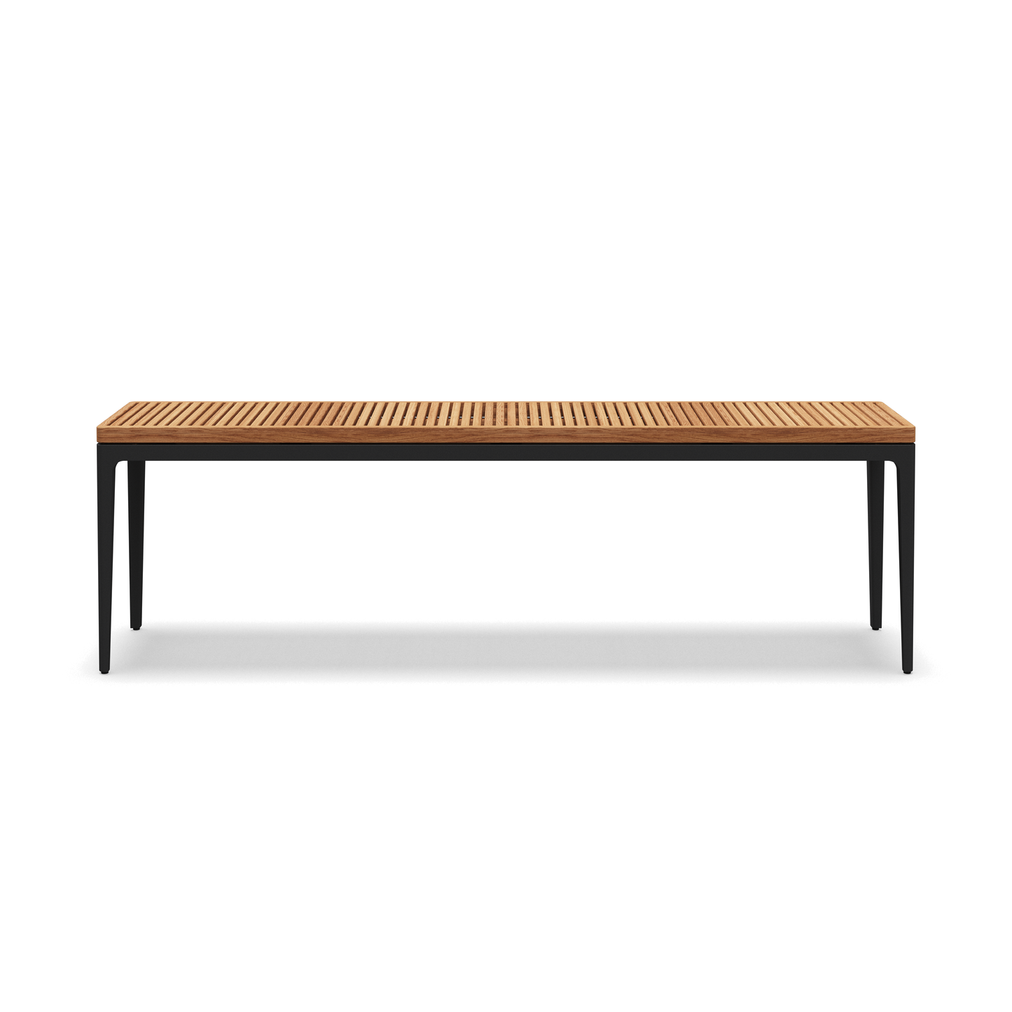 Grid Teak Console Table