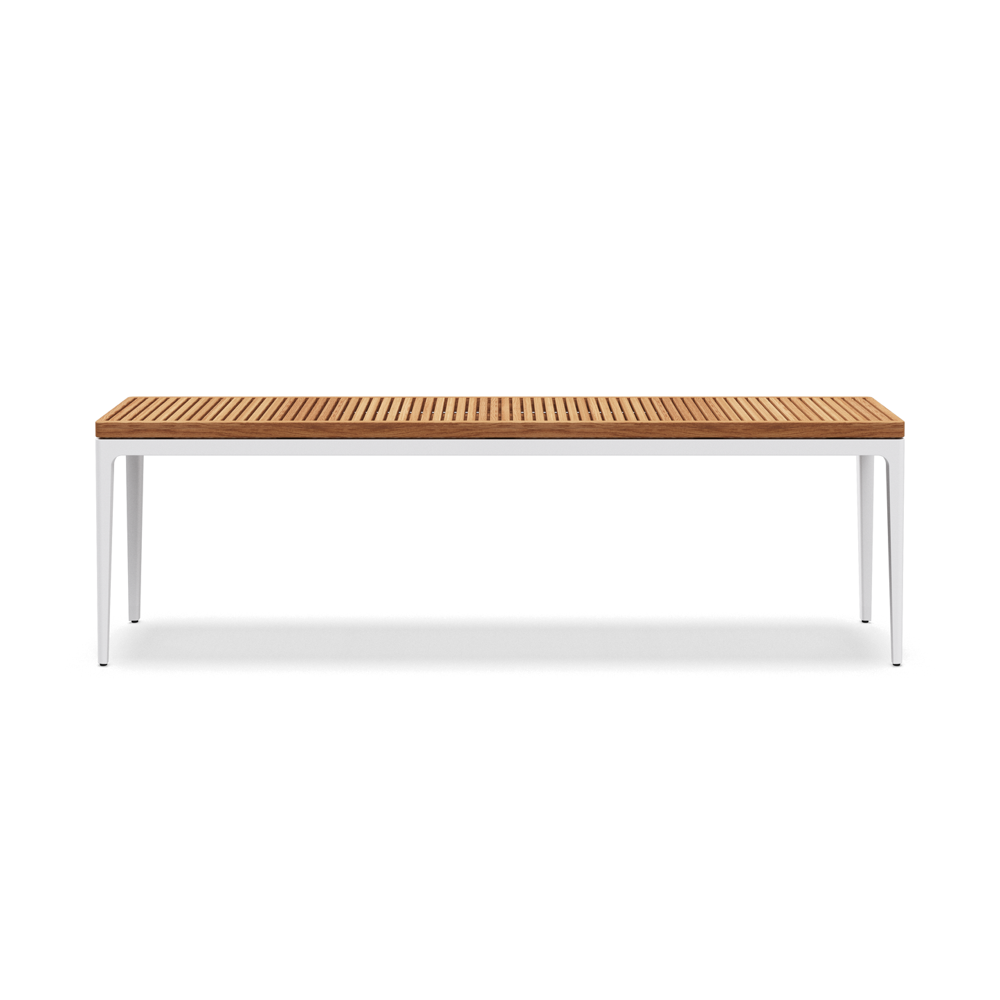 Grid Teak Console Table