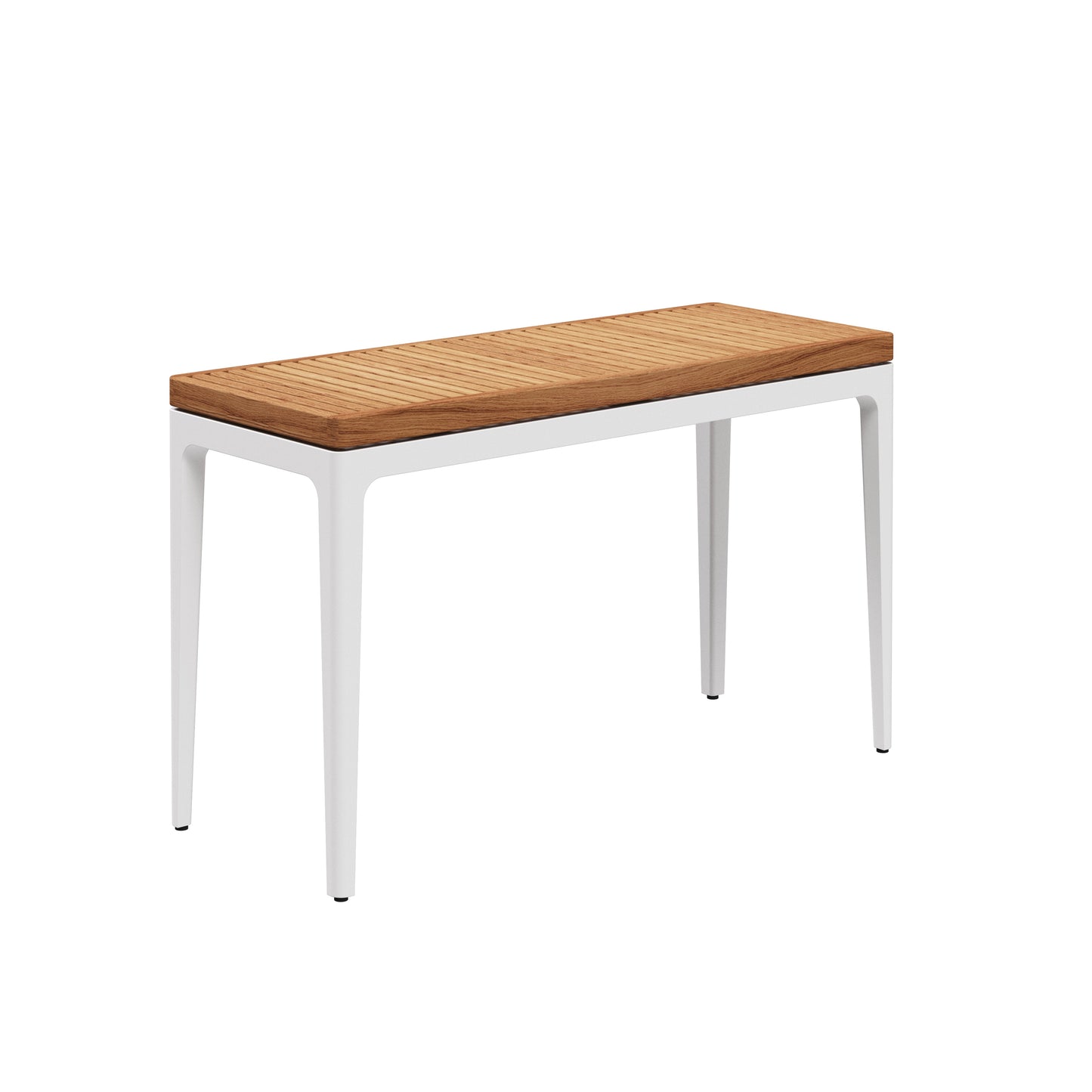 Grid Teak Console Table