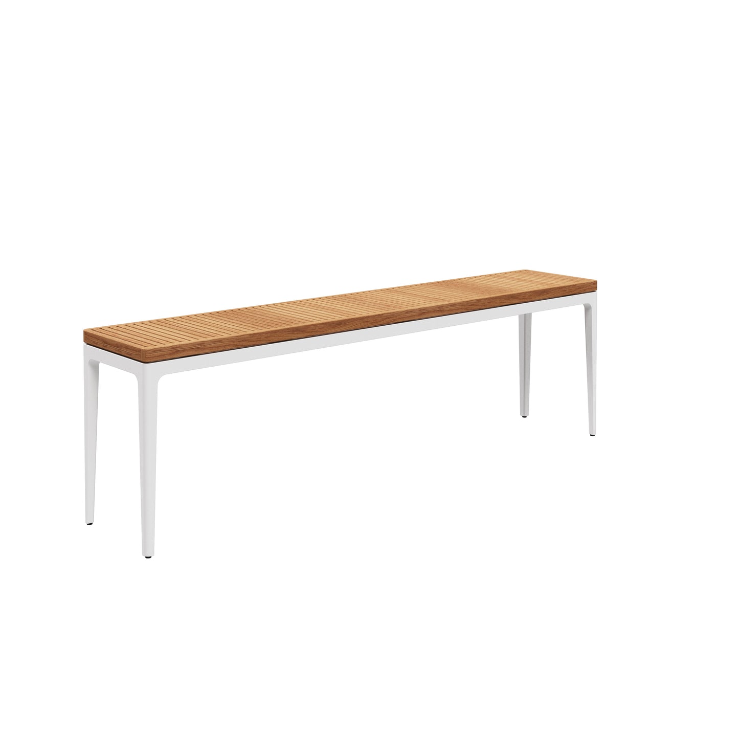 Grid Teak Console Table