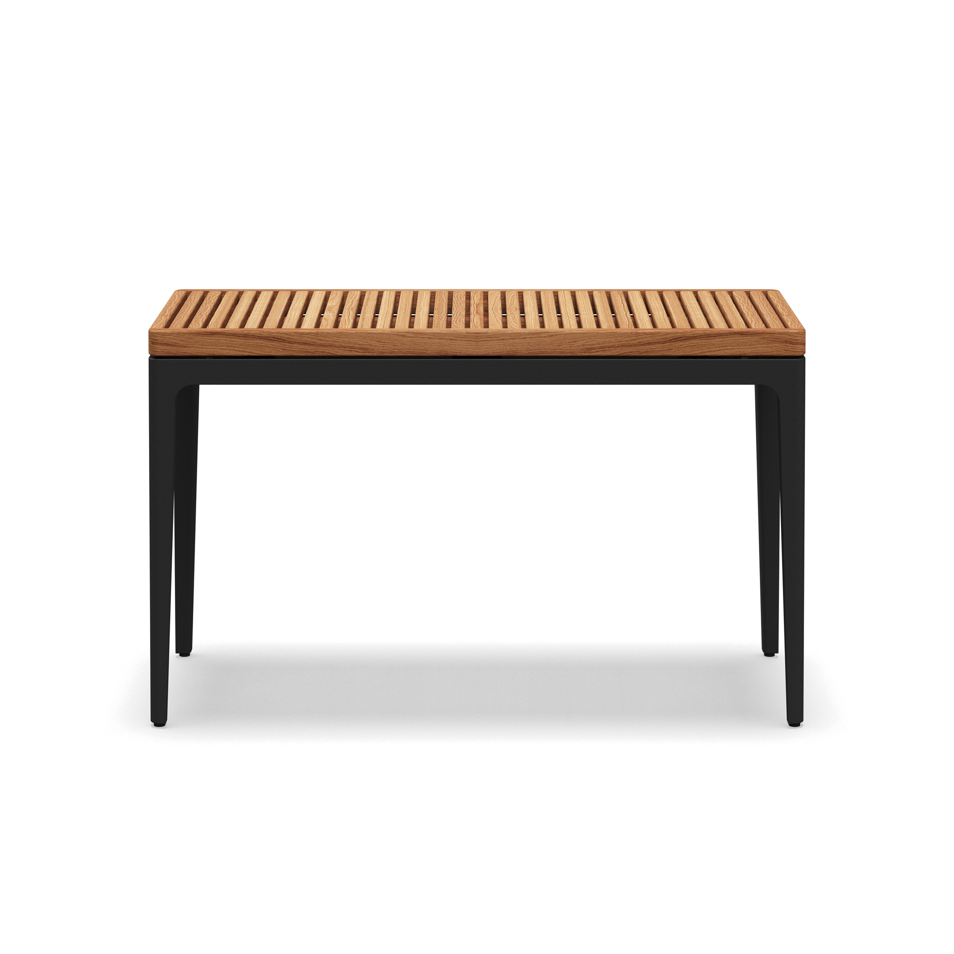 Grid Teak Console Table