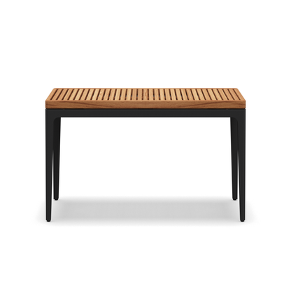 Grid Teak Console Table